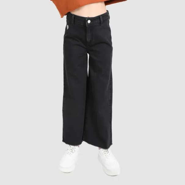 Wide leg jeans fille - KONTAKT