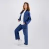Workwear cropped jacket femme en jeans - WARD - KONTAKT