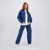 Workwear cropped jacket femme en jeans - WARD - KONTAKT