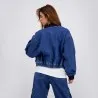 Workwear cropped jacket femme en jeans - WARD - KONTAKT