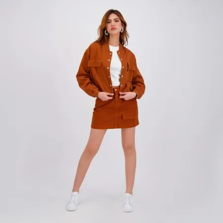 Workwear cropped jacket femme - WARD - KONTAKT