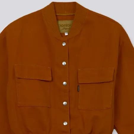 Workwear cropped jacket fille - KONTAKT