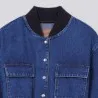 Workwear cropped jacket fille en jeans - KONTAKT