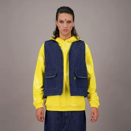 Workwear Farmla unisexe matelassé en jeans Selvedge And Raw Look - TUNIS FASHION WEEK 2024 - KONTAKT
