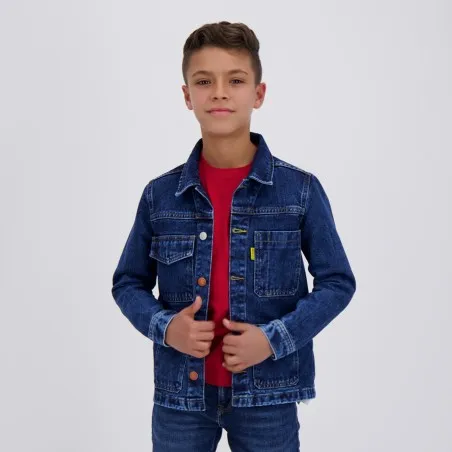 Workwear jacket garçon en jeans - KONTAKT