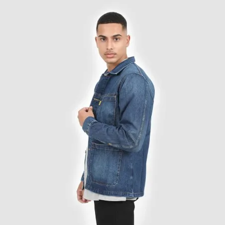 Workwear jacket homme en jeans-WAEL - KONTAKT