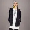 Workwear Kachabya unisexe en jeans IMPRIME BERBERE HEAVY PRINT AND LASER - TUNIS FASHION WEEK 2024 - KONTAKT