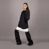 Workwear Kachabya unisexe en jeans IMPRIME BERBERE HEAVY PRINT AND LASER - TUNIS FASHION WEEK 2024 - KONTAKT
