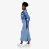 Cropped chemise western femme en jeans - SHERAZADE - KONTAKT