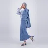 Cropped jacket femme avec manches larges en jeans - KINDA 2.0 - KONTAKT