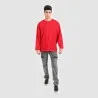 T-shirt oversized homme manches longues ALPHABET BERBERE - KONTAKT