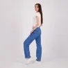 T-shirt sur taille femme manches courtes avec nœud POT DE SMILEY - KONTAKT