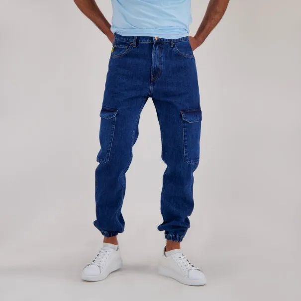 Cargo homme en jeans - KAMIL 2.0 - KONTAKT
