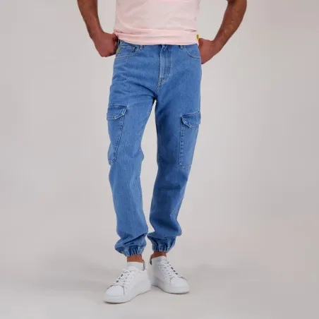 Cargo homme en jeans - KAMIL 2.0 - KONTAKT