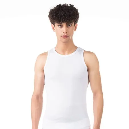 Singlet grandes tailles en coton pur - KONTAKT