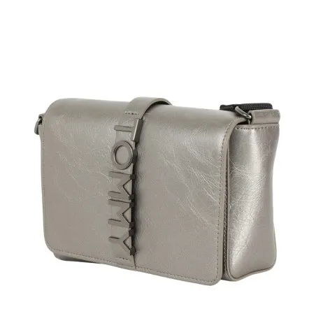 Tommy Jeans – Sac bandoulière à rabat City Bold pour femme Tommy Hilfiger – Argenté - TOMMY HILFIGER
