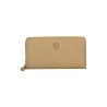 Tommy Jeans – Portefeuille Tommy Hilfiger souple à fermeture éclair pour femme TH – Beige - TOMMY JEANS