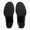 TOMMY JEANS – Bottines à talons hauts en cuir à crampons – Noir - TOMMY JEANS