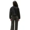 Tommy Jeans – Veste courte en denim à ourlet effiloché – Gris - TOMMY JEANS