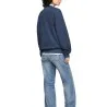Tommy Jeans – Sweat Varsity décontracté à col ras-du-cou – dark night navy - TOMMY JEANS