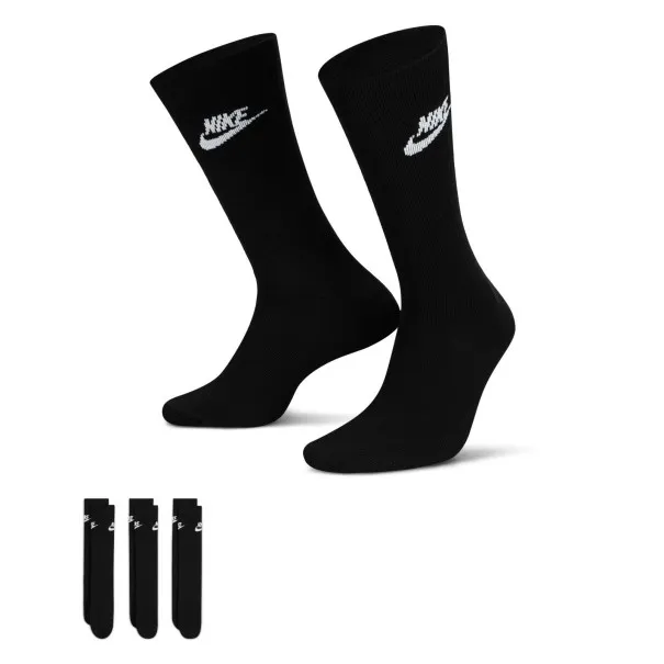 Chaussettes Unisex NIKE EVERYDAY ESSENTIAL CREW 3PR - 144 - NIKE