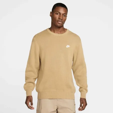 Sweatshirt Homme NIKE M NK CLUB CREW SWEATER - NIKE