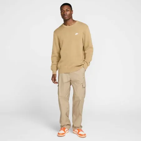 Sweatshirt Homme NIKE M NK CLUB CREW SWEATER - NIKE