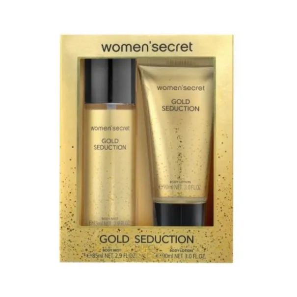 Women’ Secret – Coffret Brume Corporelle 85Ml + Lotion Corporelle 90Ml Gold Seduction - WOMEN SECRET