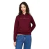 Tommy Jeans – Sweat à capuche linéaire Tjw Reg Bordeaux - TOMMY JEANS