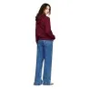 Tommy Jeans – Sweat à capuche linéaire Tjw Reg Bordeaux - TOMMY JEANS