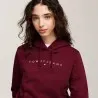 Tommy Jeans – Sweat à capuche linéaire Tjw Reg Bordeaux - TOMMY JEANS