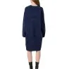 Tommy Jeans – Robe pull décontractée avec laine – Bleu Marine - TOMMY JEANS