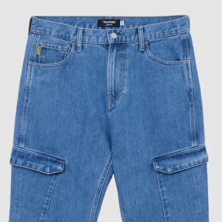 Cargo homme en jeans - KAMIL 2.0 - KONTAKT
