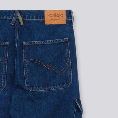 Cargo homme en jeans - KAMIL 2.0 - KONTAKT
