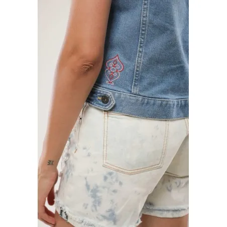 Veste Sans Manches Fer Forgé - MAZIJ