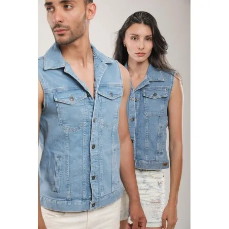Veste Sans Manches Fer Forgé - MAZIJ
