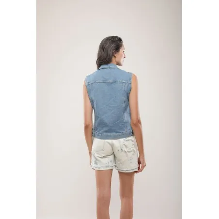 Veste Sans Manches Fer Forgé - MAZIJ