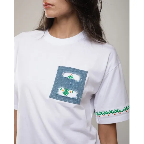 T-shirt Mémoire Berbère Blanc - MAZIJ