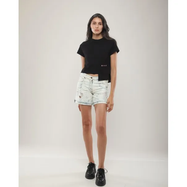 Crop Top Signature Mazij Noir - MAZIJ