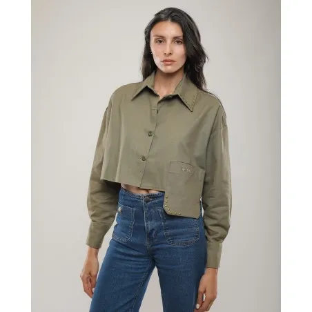 Chemise Signature Mazij Vert Foncé - MAZIJ