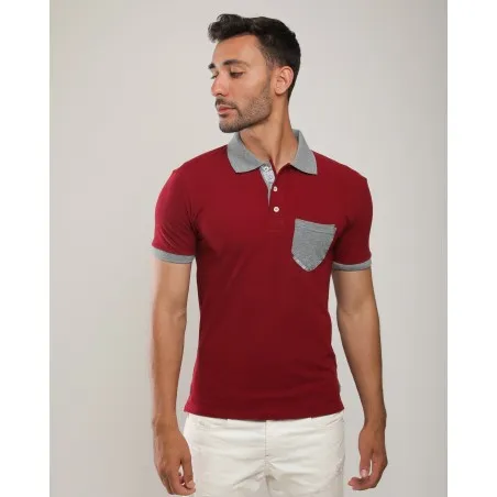 Polo Rouge Carthage - MAZIJ