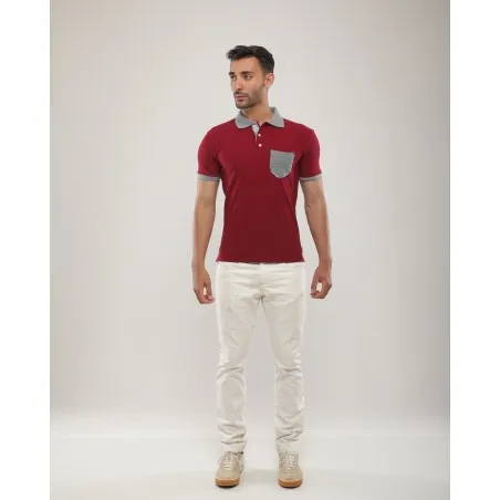 Polo Rouge Carthage - MAZIJ