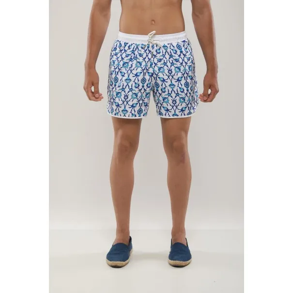 Maillot Faïence Bleu Sidi Boussaid - MAZIJ