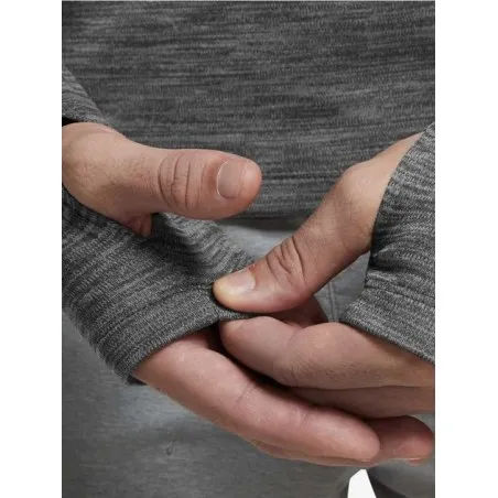 Sweat de sport homme NIKE DF PACER TOP HZ - NIKE