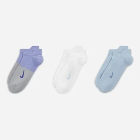 Chaussettes Femme NIKE EVERYDAY PLUS LTWT NS - 3 pairs - NIKE