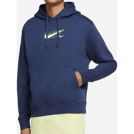 Sweat à capuche Homme NIKE HOODIE PO AIR PRNT PACK - NIKE