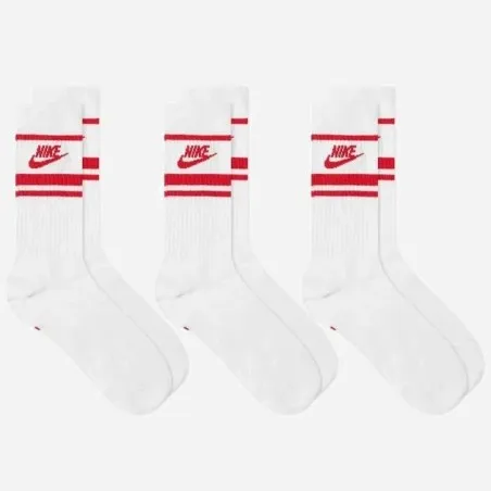 Chaussettes Unisex NIKE NSW EVERYDAY ESSENTIAL CREW 3PR - 144 STRIPES - NIKE