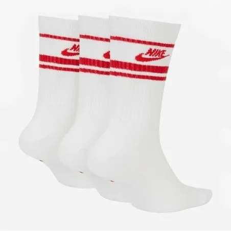 Chaussettes Unisex NIKE NSW EVERYDAY ESSENTIAL CREW 3PR - 144 STRIPES - NIKE