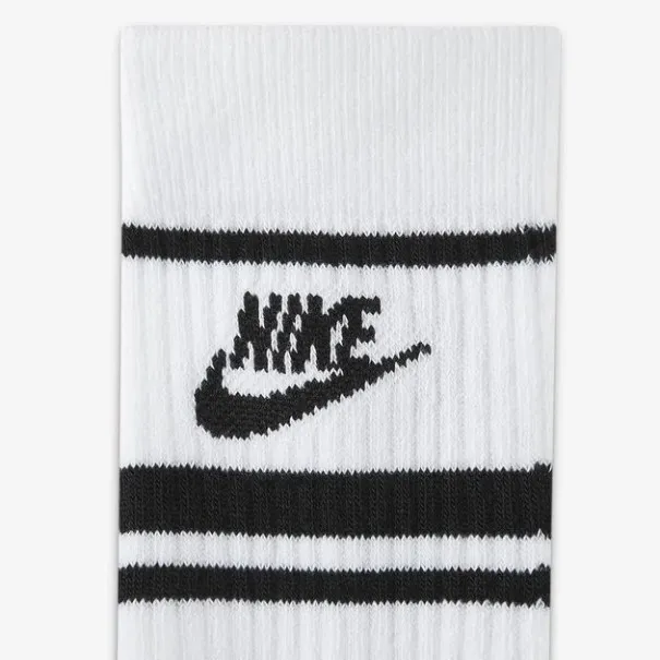 Nike – Nike Sportswear Dri-FIT Essential au quotidien – Blanc/Noir - NIKE