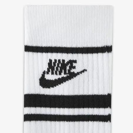 Nike – Nike Sportswear Dri-FIT Essential au quotidien – Blanc/Noir - NIKE